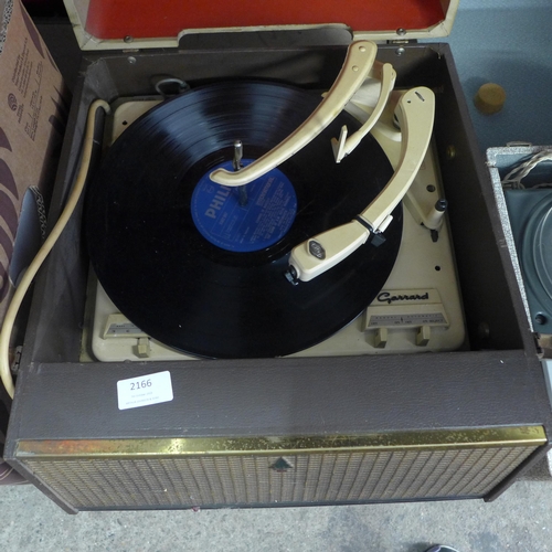 2166 - A vintage Bush turntable - W