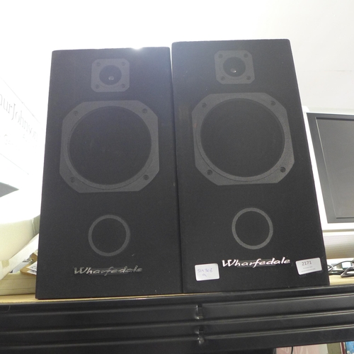 2171 - Two pairs of Wharfdale speakers