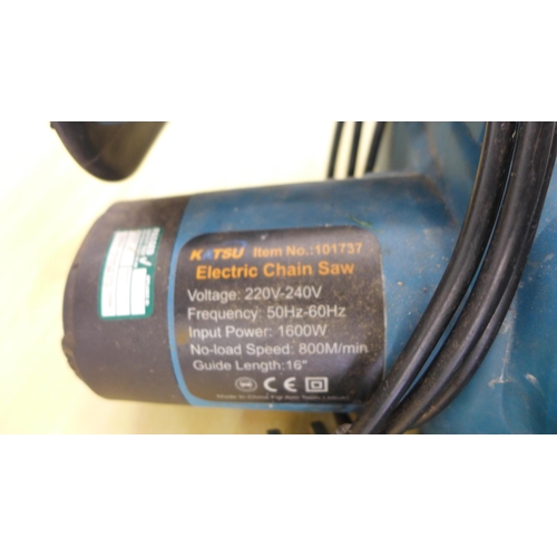 2265 - A Katsu electric chainsaw