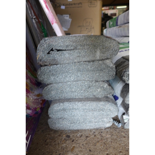 2346 - 5 Rollers of 5x1m Bluehawk Roofing felt