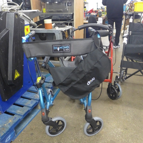 2159 - Mobility aids:- 2 wheelchairs and 3 walkers