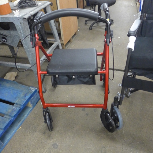 2159 - Mobility aids:- 2 wheelchairs and 3 walkers