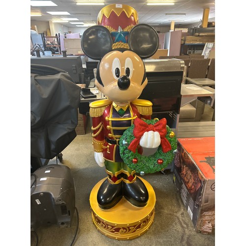 1566 - A Disney 5Ft Mickey Mouse store Nutcracker, original RRP £666.66 + VAT (4167-39) * This lot is subje... 