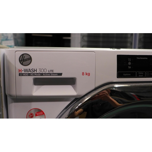 3191 - Hoover H Wash 300 Lite Integrated Washing Machine (8kg) (H820xW600xD525) - model no.:- HBWS 48D1ACE,... 