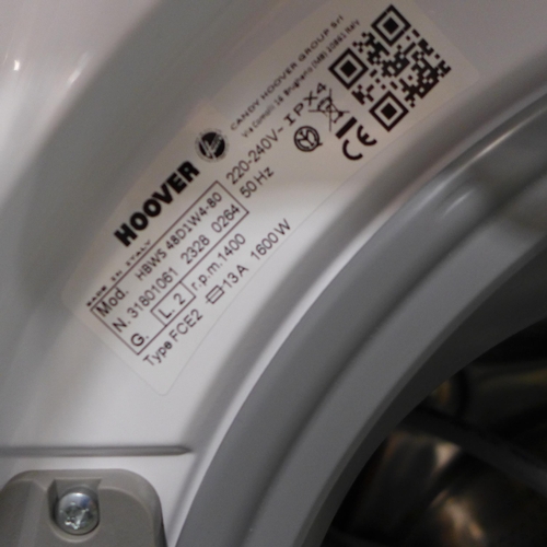 3197 - Hoover H Wash 300 Lite Integrated Washing Machine (8kg) (H820xW600xD530) - model no.:- HBWS 48D1W4, ... 