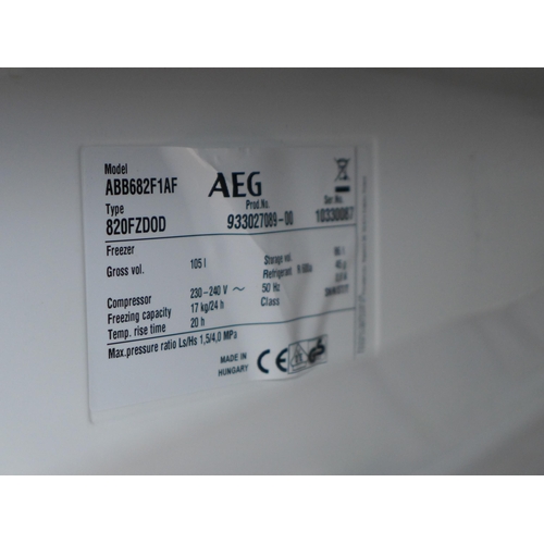 3198 - AEG Under Counter Freezer, original RRP £300 inc. VAT  (413-168)   * This lot is subject to vat