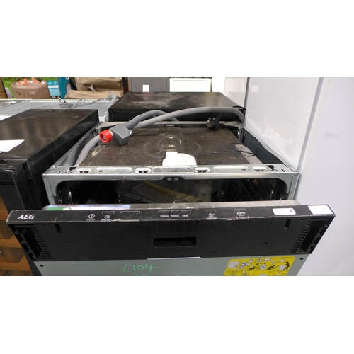 3200 - AEG Fully Integrated Dishwasher (H818xW596xD550) - model no.:- FSB42607Z, original RRP £382.50 inc. ... 