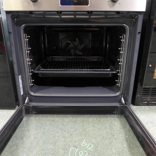 3202 - Zanussi Single Multifunction Oven (H589xW594xD568) - model no.:- ZOHNX3X1, original RRP £265.83 inc.... 