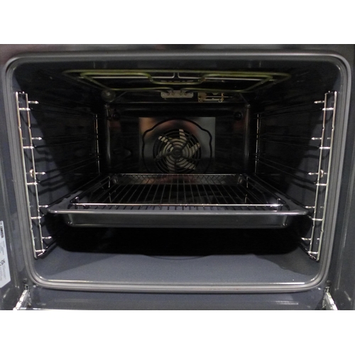 3202 - Zanussi Single Multifunction Oven (H589xW594xD568) - model no.:- ZOHNX3X1, original RRP £265.83 inc.... 