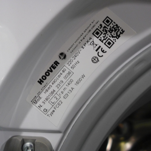 3204 - Hoover H Wash 300 Lite Washing Machine - 9KG, original RRP £500 inc. VAT  (413-85)   * This lot is s... 