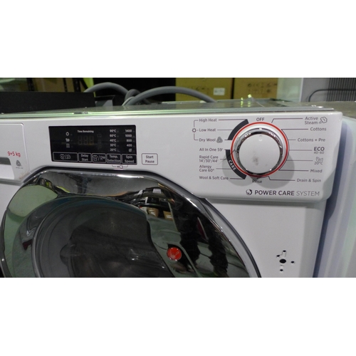 3210 - Hoover H Wash & Dry 300 Lite Integrated Washer Dryer (9+5kg) (H820xW600xD530) - model no.:- HBDS495D... 