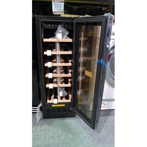 3212 - Viceroy Under Counter Wine Cooler (H870xW295xD570) - model no.:- WRWC30BK, original RRP £332.50 inc.... 