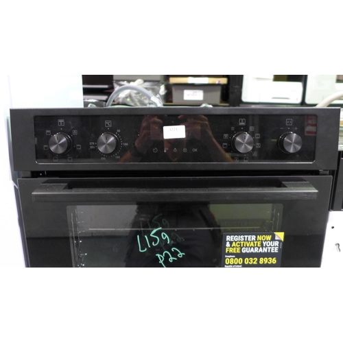 3221 - Zanussi Built-in Double Oven with AirFry (H888xW594xD568) - model no.:- ZKCNA7XN, original RRP £540.... 