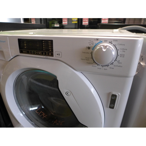 3231 - Candy Smart Integrated Washing Machine (9kg) (H820xW600xD525) - model:- CBW 49D1E, original RRP £340... 