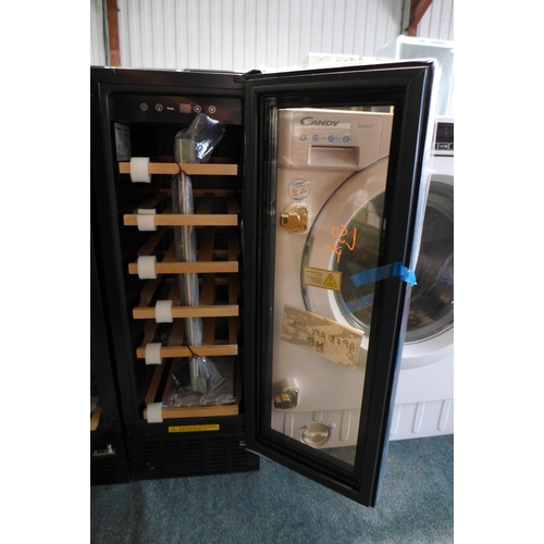 3232 - Viceroy Under Counter Wine Cooler (H870xW148xD570) - model:- WRWC60BK, original RRP £332.5 inc. VAT ... 