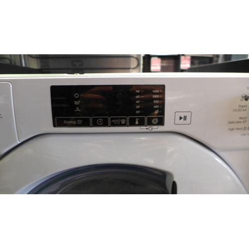 3234 - Candy Smart Integrated Washer Dryer (9kg) (H820xW600xD525) - model:- CBD 495D1WE, original RRP £412.... 