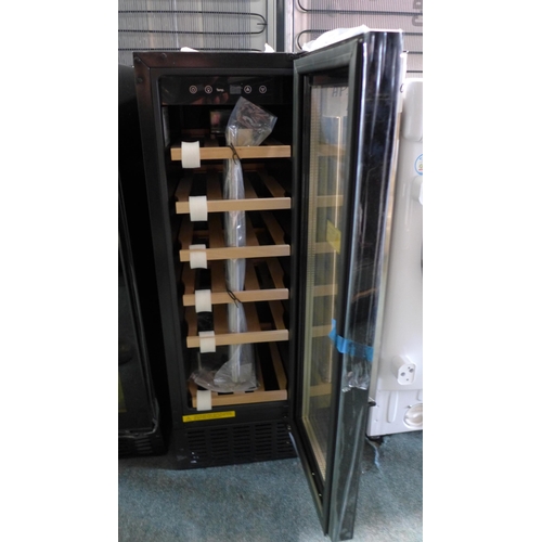 3236 - Viceroy Under Counter Wine Cooler (H870xW295xD570) - model no.:- WRWC30BK, original RRP £332.50 inc.... 