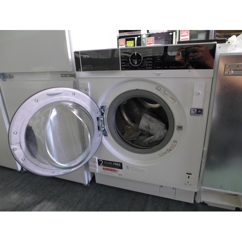 3240 - AEG 7000 Series ProSteam Intergrated Washing Machine 8kg (H819xW596xD540) - model no.:- LF7C8636BI, ... 