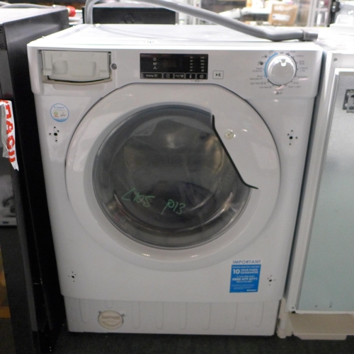 3253 - Candy Integrated Washer Dryer (9kg) (H820xW600xD525) - model no.:- CBD 495D1WE, original RRP £412.50... 