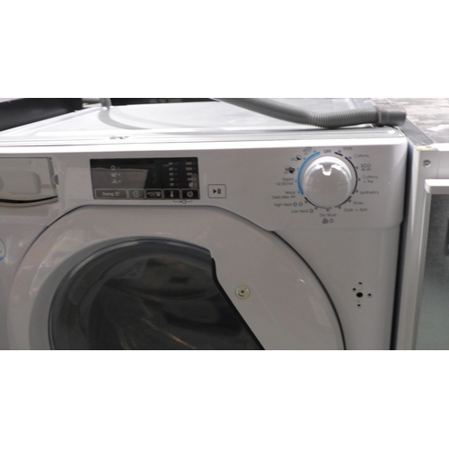 3253 - Candy Integrated Washer Dryer (9kg) (H820xW600xD525) - model no.:- CBD 495D1WE, original RRP £412.50... 