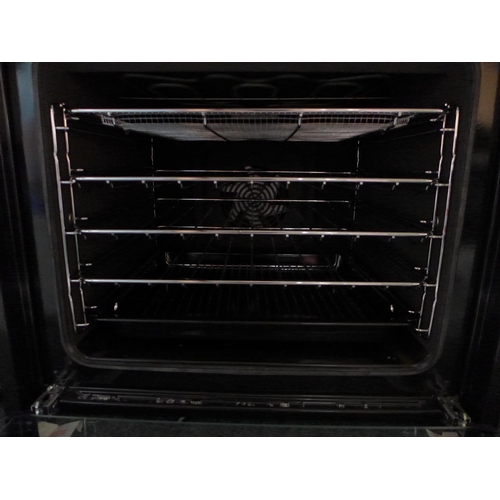 3260 - Zanussi Built-in Double Oven with AirFry - Damaged Bottom Oven Door - (H888xW594xD568) - model no.:-... 