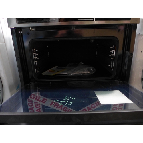 3260 - Zanussi Built-in Double Oven with AirFry - Damaged Bottom Oven Door - (H888xW594xD568) - model no.:-... 