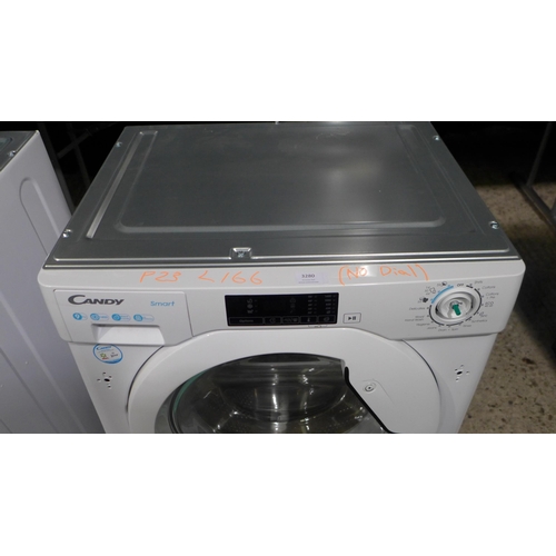 3280 - Candy Integrated Washing Machine (9kg) (H820xW600xD525) - model:- CBW 49D1E, original RRP £340.83 in... 