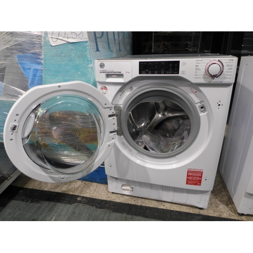 3281 - Hoover H Wash 300 Pro Integrated Washing Machine (9kg) (H820xW600xD525) - model:- HBWOS 69TME, origi... 