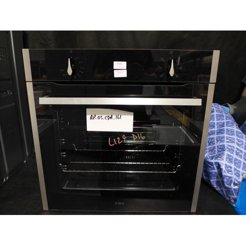 3282 - CDA Built In Electric Single Oven 
(Model No: SL100SS) * This lot is subject to VAT (410-129)