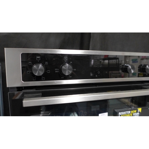 3283 - Zanussi Built In Airfry Double Oven (H888xW594xD568) - model:- ZKCNA4X1, original RRP £440.84 inc. V... 