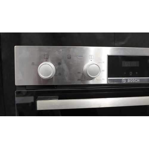 3284 - Bosch Series 2 Built In Double Oven (H888xW594xD550) - model:- MHA133BR0B, original RRP £507.5 inc. ... 