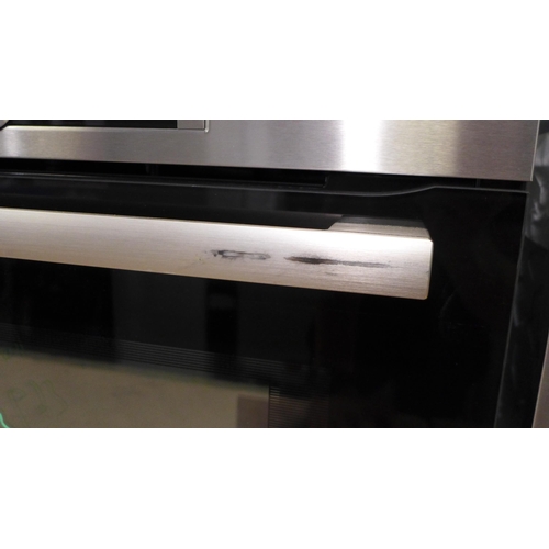 3295 - Bosch Series 8 Built-in Stainless steel compact oven with microwave function (Model No: CMG633BS1B) ... 