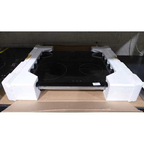 3013 - Zanussi Ceramic 4 Zone Hob - model no:- ZHRN673K (413-136)   * This lot is subject to vat