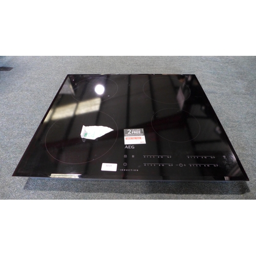 3019 - AEG 4 Zone Induction Hob - model no:- IKB64401FB  (413-203)   * This lot is subject to vat