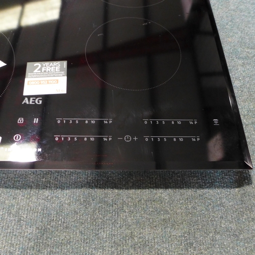 3019 - AEG 4 Zone Induction Hob - model no:- IKB64401FB  (413-203)   * This lot is subject to vat