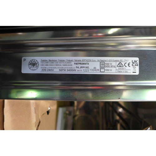 3029 - Bertazzoni Compact Combi Microwave Oven  model no:- F457PROMWTX (413-209)   * This lot is subject to... 