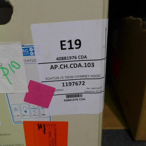 3036 - Quantity of Cooker Hoods & Extractors inc: CDA, Viceroy & Bosch (413-89,137,206,208,219)   * This lo... 