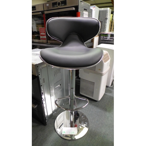 3037 - Carcaso Deluxe Charcoal Kitchen Barstool  (413-218)   * This lot is subject to vat