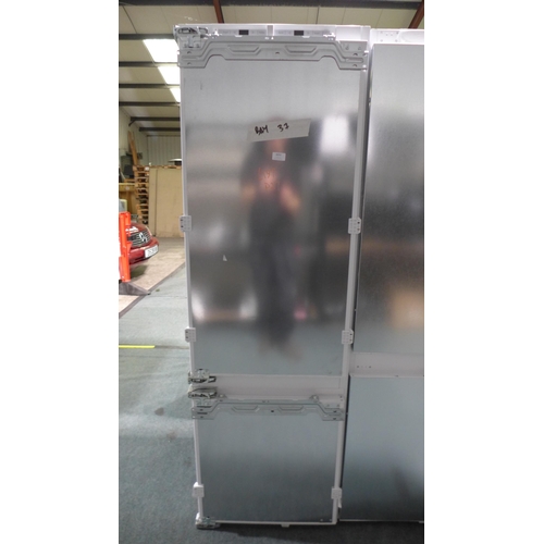 3053 - Neff 80/20 Integrated Fridge Freezer - model:- KI6873F30G * This lot is subject to VAT (410-197)