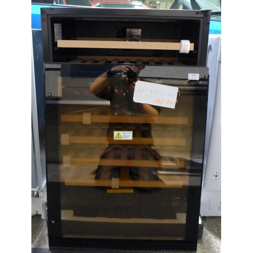 3056 - Viceroy Under Counter 60cm Wine Cooler - DAMAGED model:- WRWC60BKED * This lot is subject to VAT (41... 