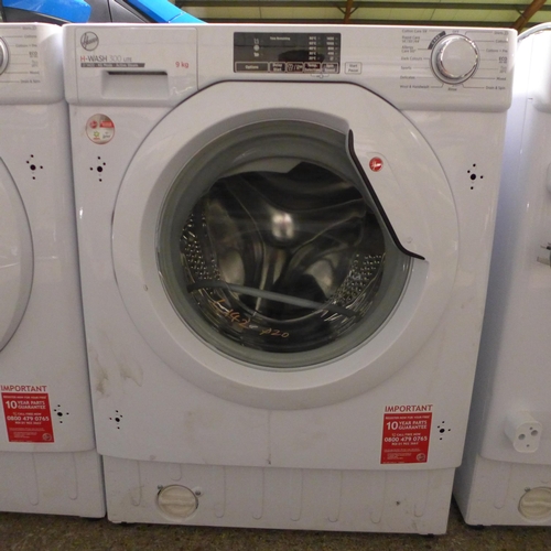 3058 - Hoover H-Wash 300 Lite - Integrated Washing Machine (9kg) - model:- HBWS49D1W4-80 * This lot is subj... 