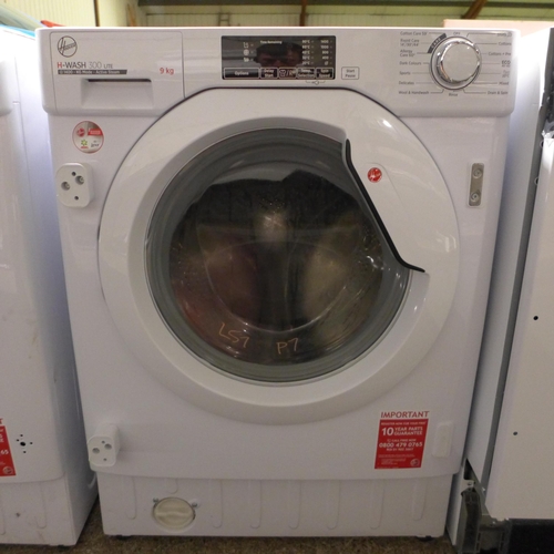 3059 - Hoover H-Wash 300 Lite - Integrated Washing Machine (9kg) - model:- HBWS 49D1E-80 * This lot is subj... 