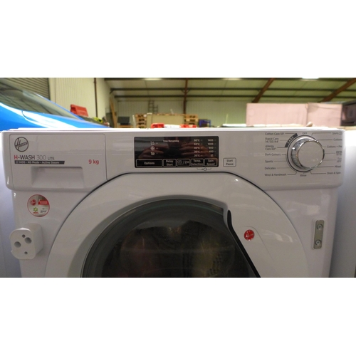 3059 - Hoover H-Wash 300 Lite - Integrated Washing Machine (9kg) - model:- HBWS 49D1E-80 * This lot is subj... 