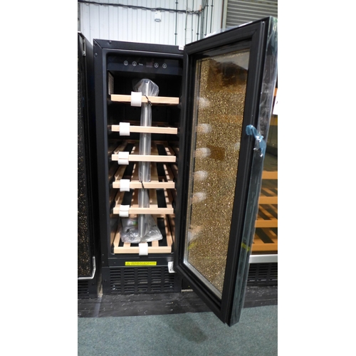 3062 - Viceroy Under Counter 30cm Wine Cooler - DAMAGED DOOR model:- WRWC30BKED * This lot is subject to VA... 