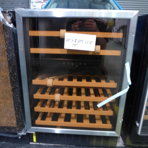 3063 - Viceroy Under Counter 60cm Wine Cooler - model:- WRWC60SSED * This lot is subject to VAT (410-61)