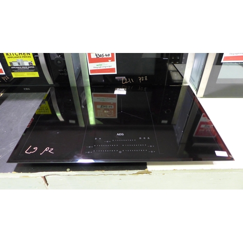 3077 - AEG  5 Zone Induction Hob - Model: IKE85751FB * This lot is subject to VAT (410-9)