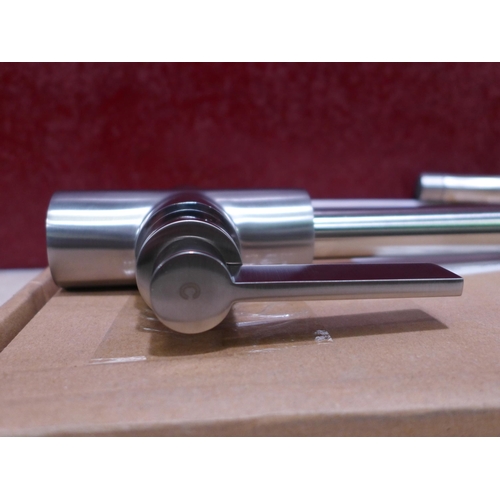 3098 - Aurora Brushed Steel Tap  - High/Low Pressure (413-122)   * This lot is subject to vat