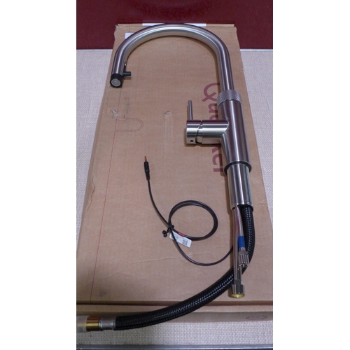 3101 - Quooker Brushed Steel Mixer Tap - Model: TFXC25A00549 (413-90)   * This lot is subject to vat