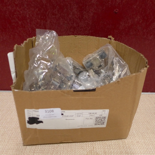 3108 - Quantity of Catches & Latches * This lot is subject to VAT (410-250)