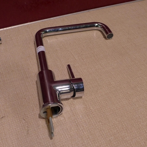 3109 - Two Chrome Mixer Taps and an Insinkerator Water Filter (Model: F-701R) * This lot is subject to VAT ... 